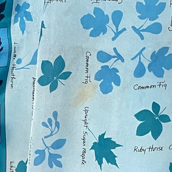 Vintage Vera Blues Scarf 22 In Sq Good Condition - Picture 10 of 10